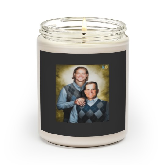Discover Streetwear - Football Justin Herbert and Jim Harbaugh Scented Candles