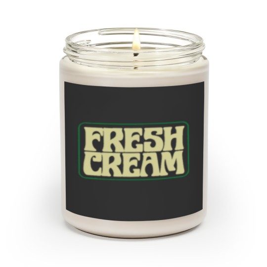 Discover Cream Band Scented Candles