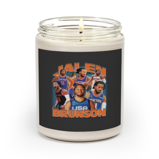 Discover Knicks Jalen Brunson Scented Candles