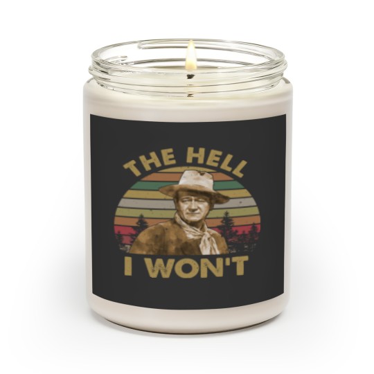 Discover John Wayne Vintage Scented Candle