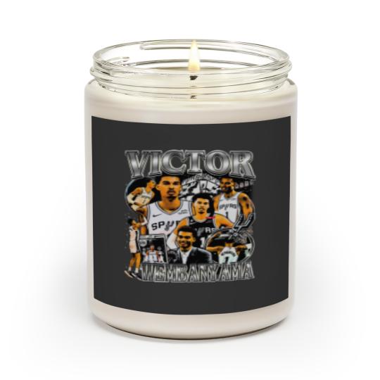 Discover Vintage 90s Graphic Style Victor Wembanyama Scented Candles