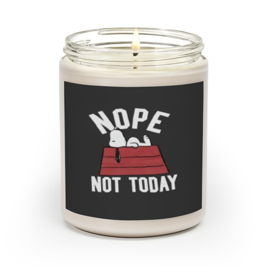 Discover Snoopy Nope Not Today Scented Candles