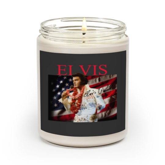 Discover Elvis Presley Signature Cotton T- Scented Candles Gift Unisex All Size S to 2345XL