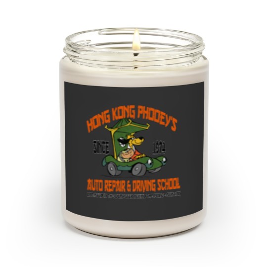 Discover Hong Kong Phooey's Auto Repair _amp_ Driving School Scented Candles