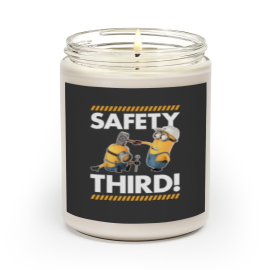Discover Despicable Me Minions Safety Third Graphic Scented Candles