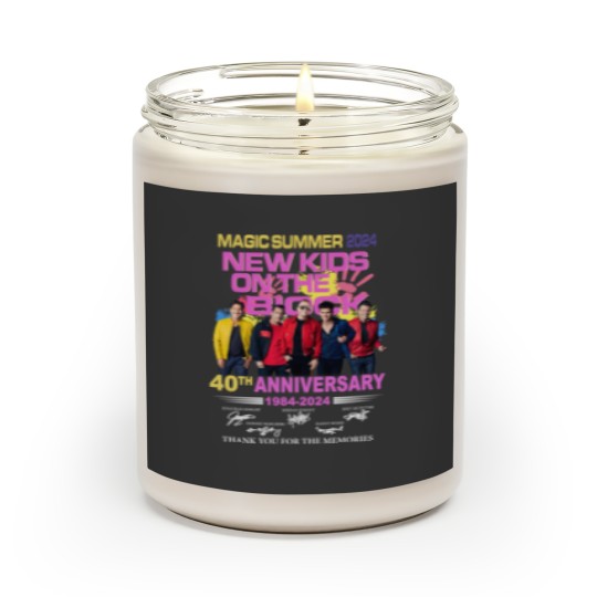 Discover Magic Summer 2024 NK on The Block 40th Anniversary 1984  2024 Thank You Scented Candles