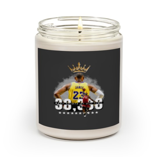 Discover LeBron James all time points leader Breakable record, LeBron James Scented Candles