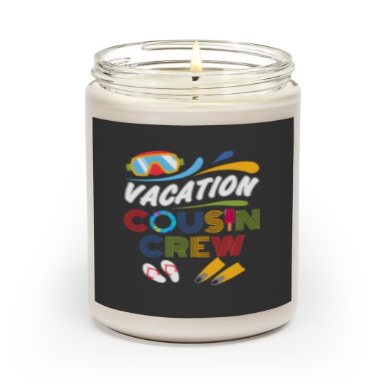 Discover Vacation Cousin Crew Summer Family Cousin Matching Scented Candles