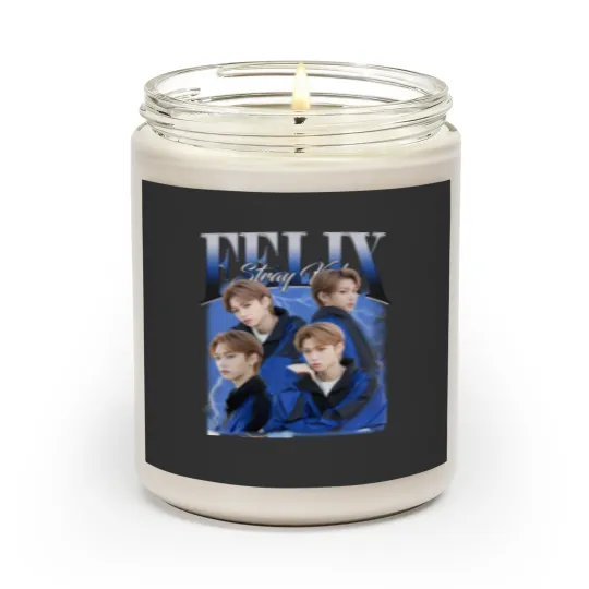 Discover Vintage Stray Kids Felix Lee Scented Candles