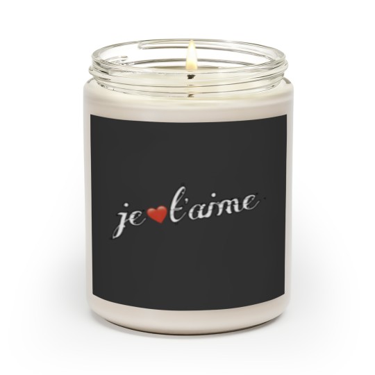 Discover Je t'aime Scented Candles