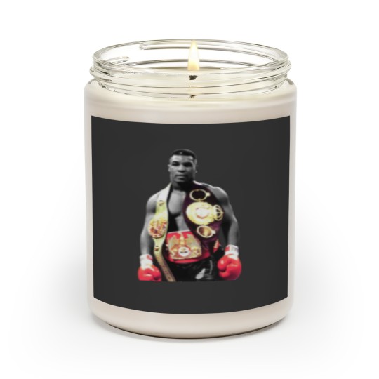 Discover Mike Tyson Boxing Men Scented Candles Black Cotton Scented Candles All Sizes S to 5XL