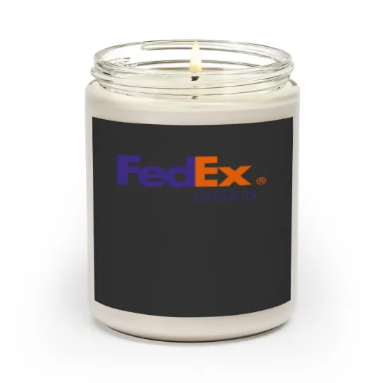 Discover FedEx Ground Delivery Logo Scented Candles