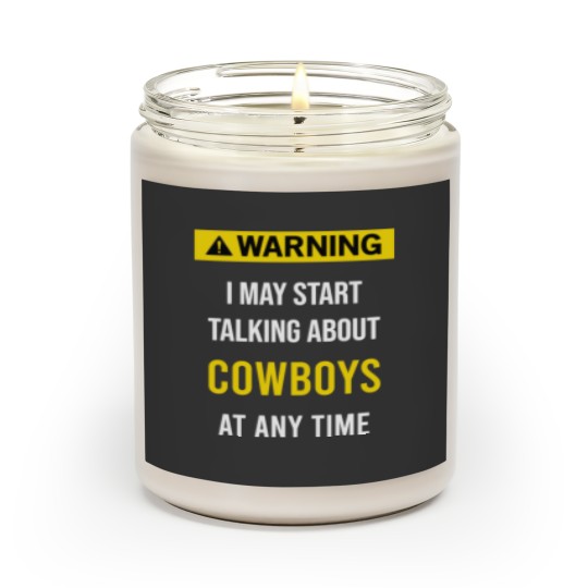 Discover Warning Cowboys - Cowboys - Scented Candles