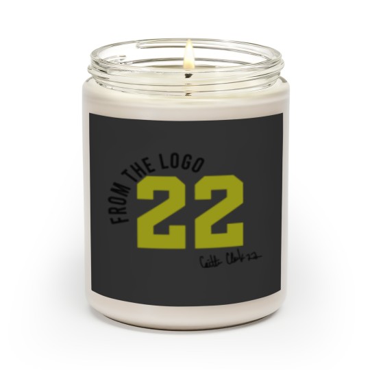 Discover Caitlin Clark Fan Scented Candles - From The Logo 22