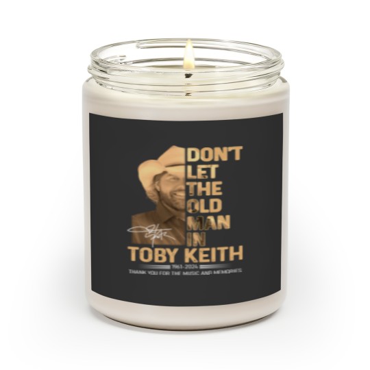 Discover Toby Keith memory black Scented Candles