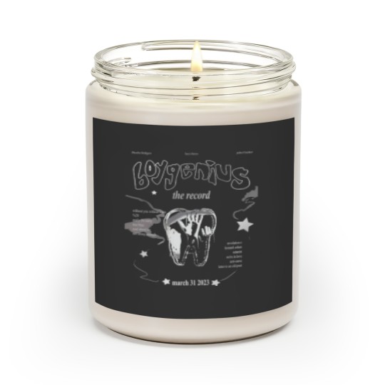 Discover Boygenius Scented Candles, ReSET Tour 2023 Scented Candles, Boygenius Band Tour 2023