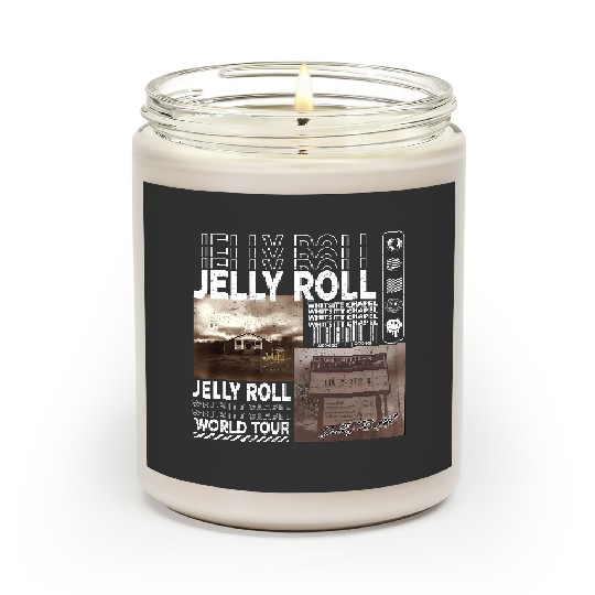 Discover Jelly Roll Music Scented Candles, 90s Y2K Merch Vintage Jelly Roll