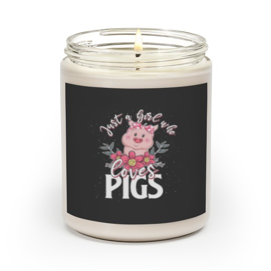 Discover pig girl love - Pig Lover - Scented Candles