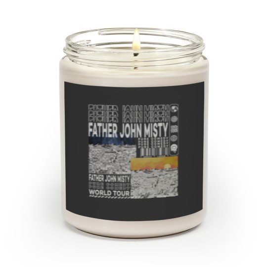 Discover Father John Mistyy Music Scented Candles, Vintage 90s World Tour 2023 Scented Candles