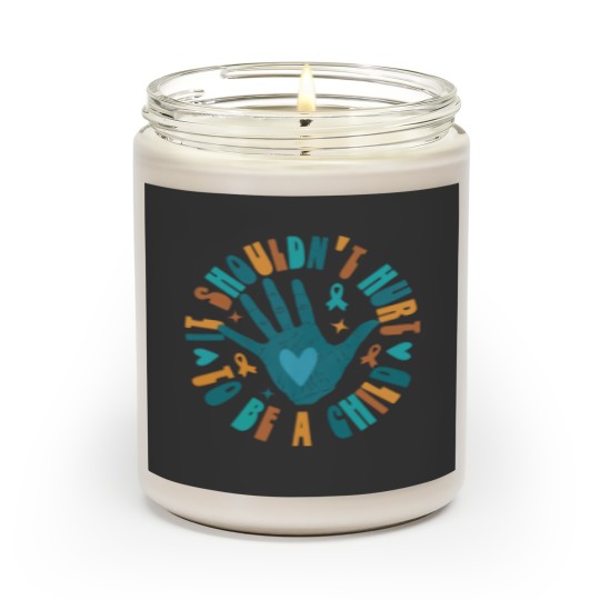 Discover Child Abuse Awareness Scented Candles, Domestic Violence Mental Health