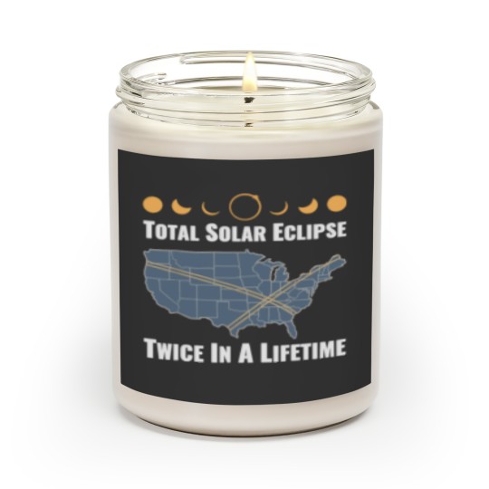 Discover Twice In A Lifetime Solar Eclipse Scented Candles 2024 Total Eclipse Unisex Scented Candles