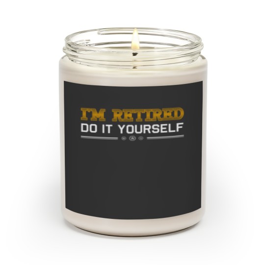 Discover Retirement DIY Scented Candle