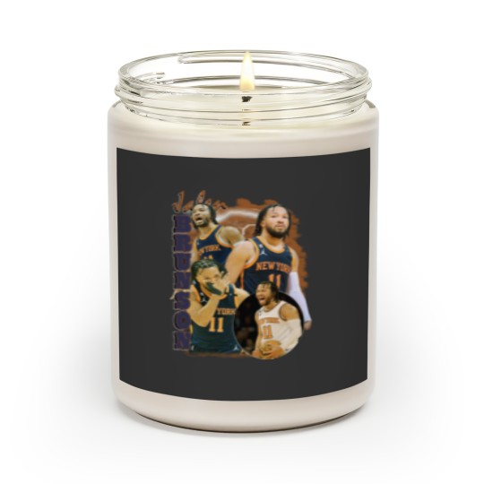 Discover Jalen Brunson Scented Candles, Basketball Scented Candles
