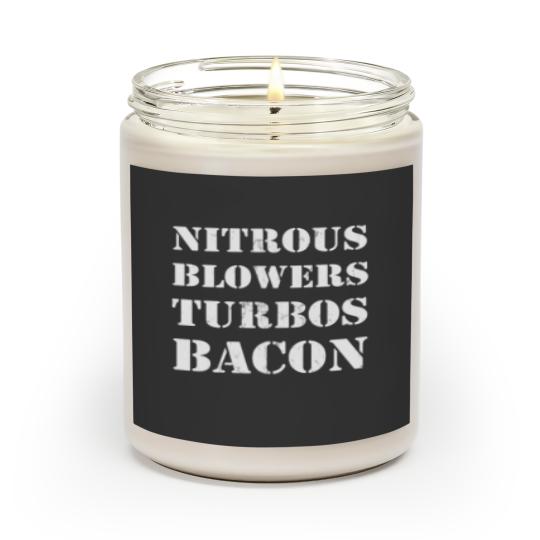 Discover Nitrous & Blowers & Turbos & Bacon Design Scented Candles