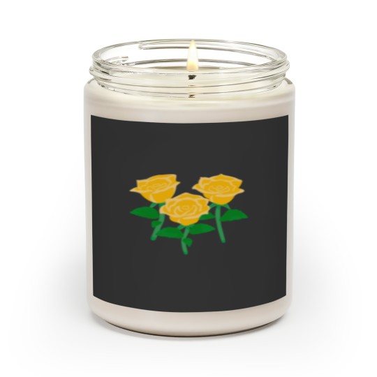Discover ACNH Yellow Rose Active Scented Candles