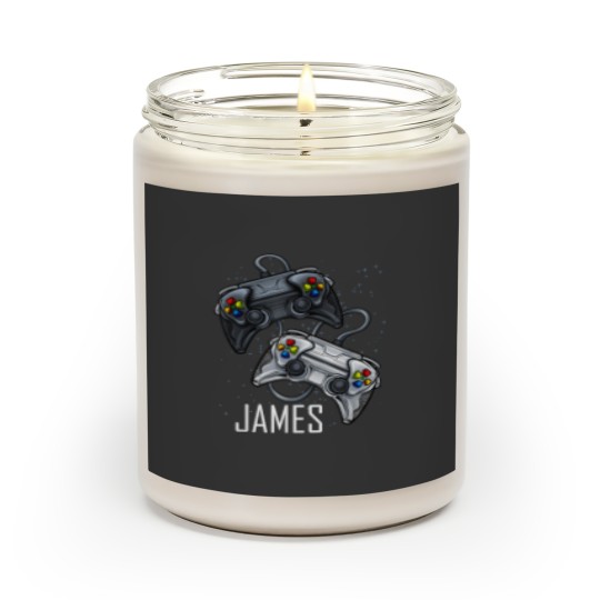 Discover James Video Game Online Gaming Gamer Player Boys Name 3911 Scented Candles