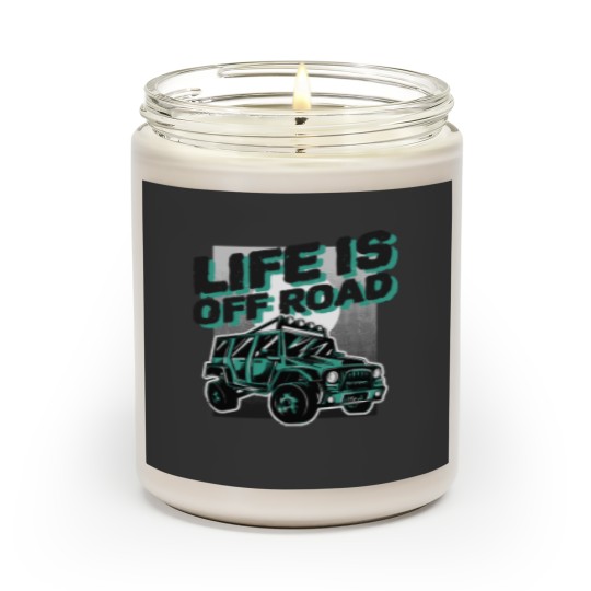 Discover Off Road off road 4x4 Scented Candles