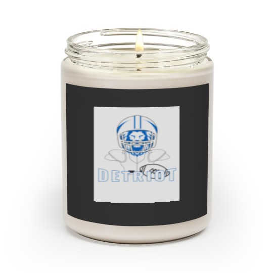 Discover Detriot football Scented Candles