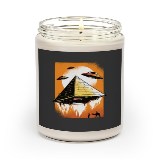 Discover Pyramid Ufo Design - Pyramid Ufo - Scented Candles
