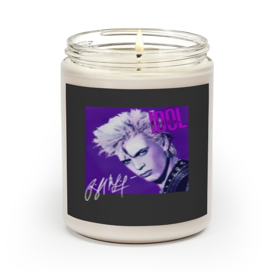 Discover Billy Idol Scented Candles Billy Idol Whiplash Smile Song Cotton Scented Candles Men Women