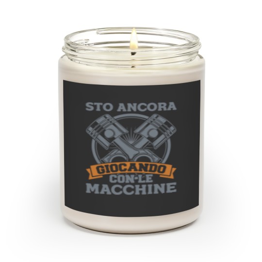 Discover Mens Car Mechanic Funny Gift Playcar Scented Candles