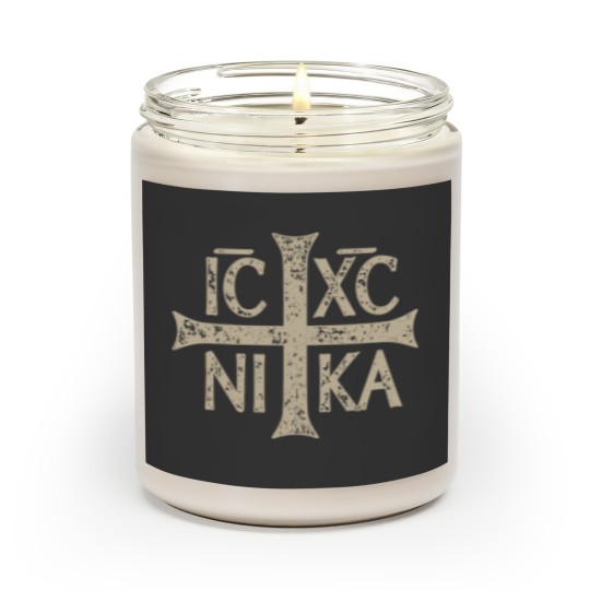 Discover Ic Xc Ni Ka Christogram Cross Orthodox Christian Coffee Then Scented Candles