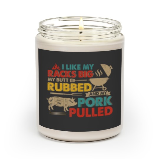Discover BBQ Lover Scented Candle - I Like My Racks Big