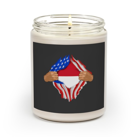 Discover Indonesian Blood Inside Me Indonesia Flag Gift Scented Candles