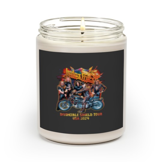 Discover Judas Priest Invincible Shield Tour USA 2024 Scented Candles