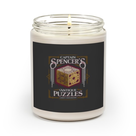 Discover Captain Spencer's Antique Puzzles - Vintage Horror - Hellraiser Scented Candles