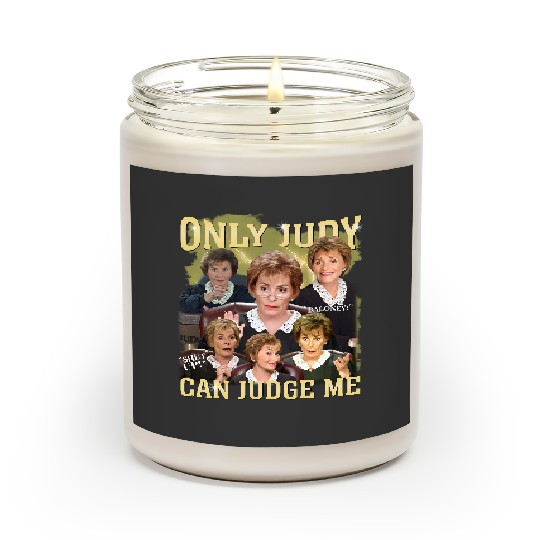 Discover Only Judy Can Judge Me Scented Candles