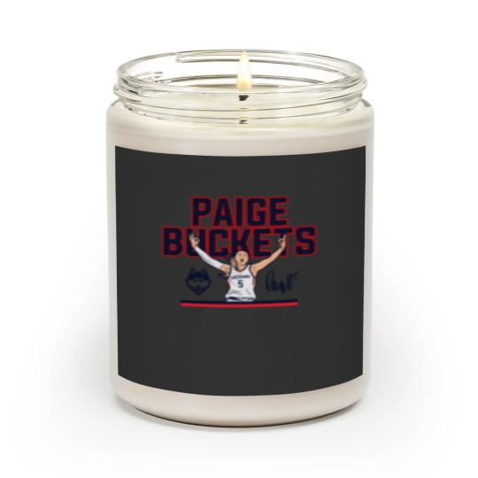 Discover Paige Bueckers Buckets Unisex Scented Candles, Basketball Player irt