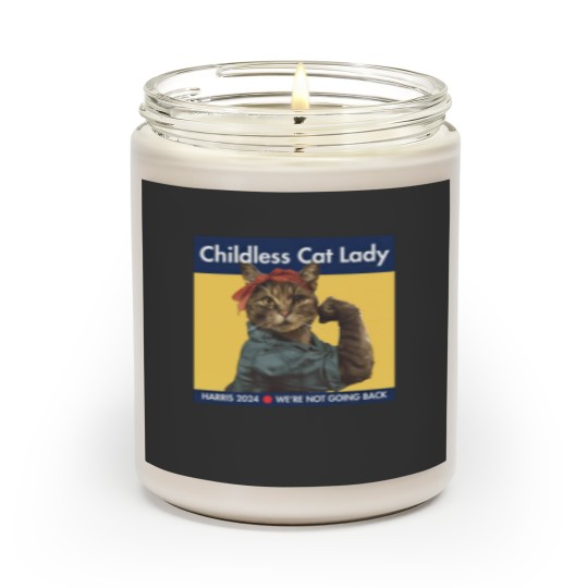 Discover Harris 2024 Scented Candles | Childless Cat Lady | Kamala Harris Scented Candles