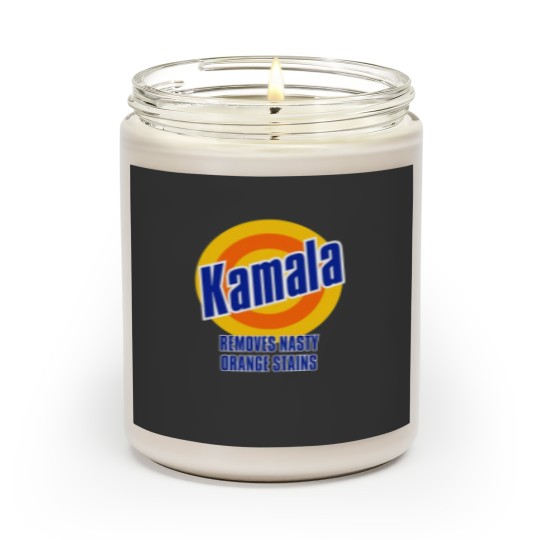 Discover Kamala "Removes Nasty Orange Stains" DTG 190gsm Men's Scented Candles
