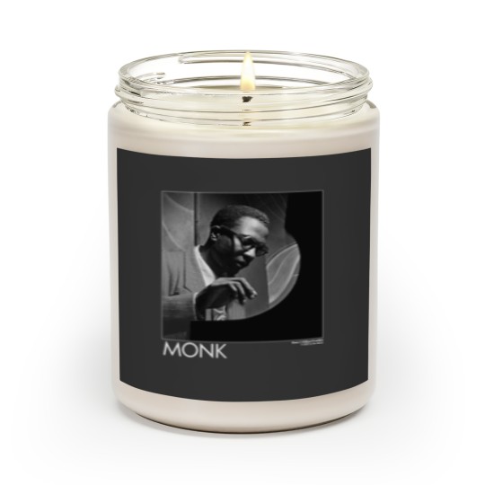 Discover Vintage 90s Thelonious Monk Jazz Musician Artwork 1990s Fashion Scented Candles