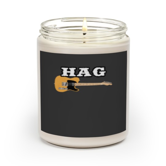 Discover Merle Haggard HAG Telecaster Scented Candles