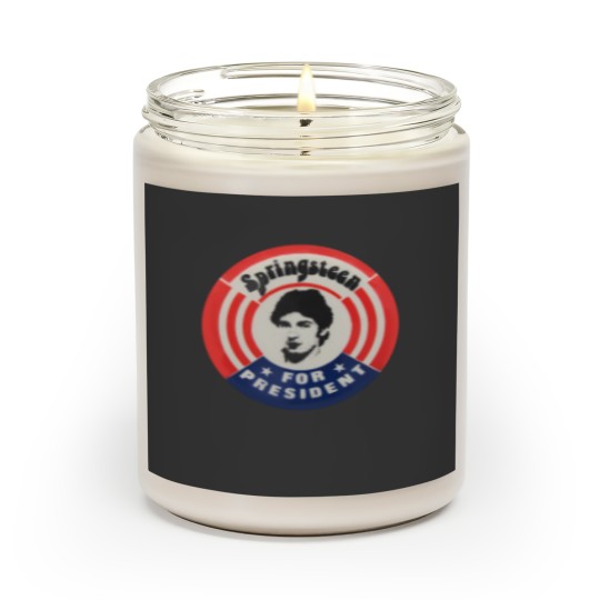 Discover Bruce Springsteen Scented Candle - Springsteen for President