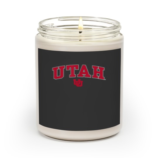Discover Utah Utes Arch Over Black Officially Licensed Scented Candles