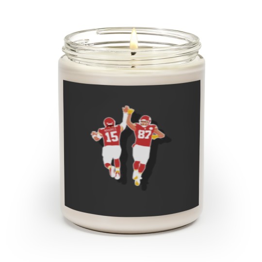 Discover Mahomes and Travis kelce teammate Scented Candles