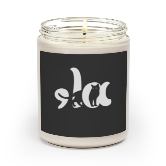 Discover Comma La Cat Vote Kamala Harris For President 2024 Election Scented Candles